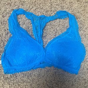 Victorias Secret Blue Lace Bralette